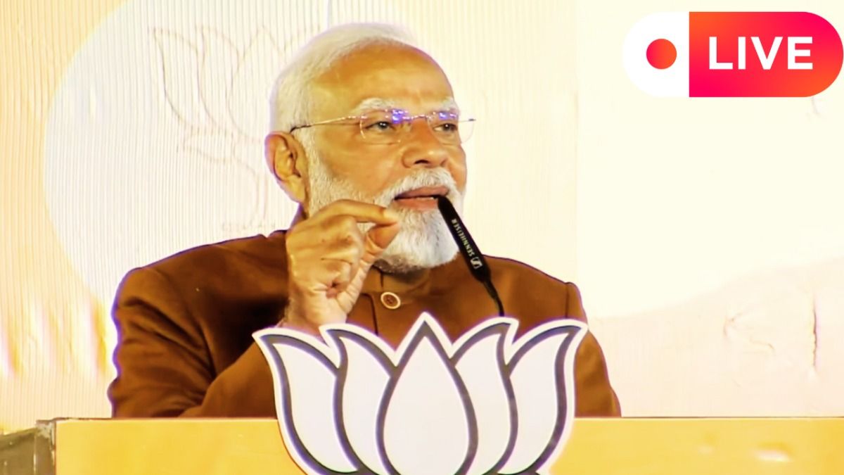 दिल्ली में प्रचंड जीत के बाद पीएम मोदी पहुंचे बीजेपी हेडक्वार्टर.