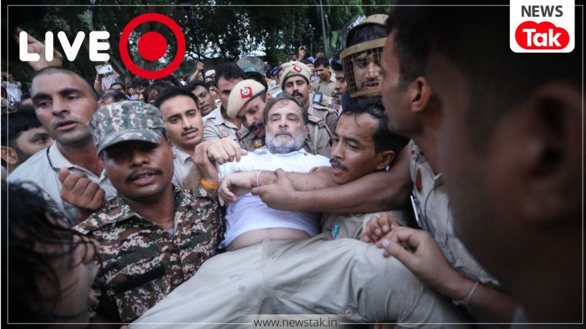 rahul gandhi congress party protest on neet