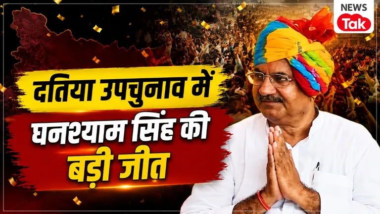 MP Datia Bypoll Result 2026 Live Updates: दतिया उपचुनाव में कांग्रेस उम्मीदवार घनश्याम सिंह की शानदार जीत दतिया में कांग्रेस की शानदार जीत