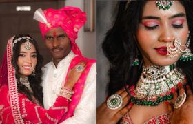 अपने सांवले रंग पर ट्रोल हुए MP के इस वायरल कपल की शादी की नई तस्वीरें, बला की खुबसूरत हैं दुल्हन मध्य प्रदेश का वायरल कपल