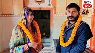 पति के सामने प्रेमी ने भरी मांग तो मुस्कुराने लगी पिंकी, 2 बच्चों की मां ने मंदिर में रचाई दूसरी शादी पति के सामने प्रेमी ने भरी मांग तो मुस्कुराने लगी पिंकी, 2 बच्चों की मां ने मंदिर में रचाई दूसरी शादी