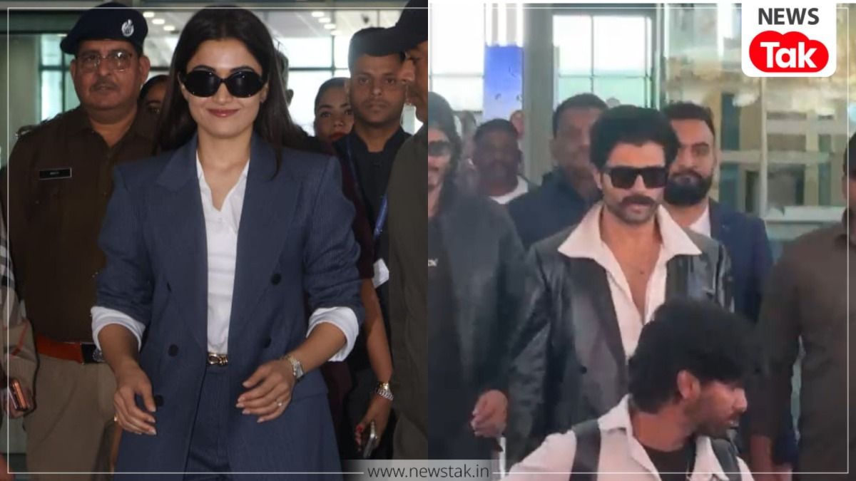 VIROSH Wedding: शादी के ऐलान के बाद उदयपुर पहुंचे विजय देवरकोंडा और रश्मिका मंदाना, लुक देख फैंस हो गए दंग