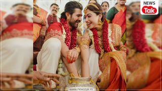 Virosh Wedding : उदयपुर में शाही शादी, रश्मिका मंदाना बनीं विजय देवरकोंडा की दुल्हन, देखें तस्वीरें Virosh Wedding : उदयपुर में शाही शादी, रश्मिका मंदाना बनीं विजय देवरकोंडा की दुल्हन, देखें तस्वीरें