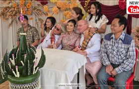 1 दुल्हन ने दो दूल्हें के साथ रचाई शादी, 1-1 मिलियन बाट मिला दहेज, सोशल मीडिया हैरान अनोखी शादी