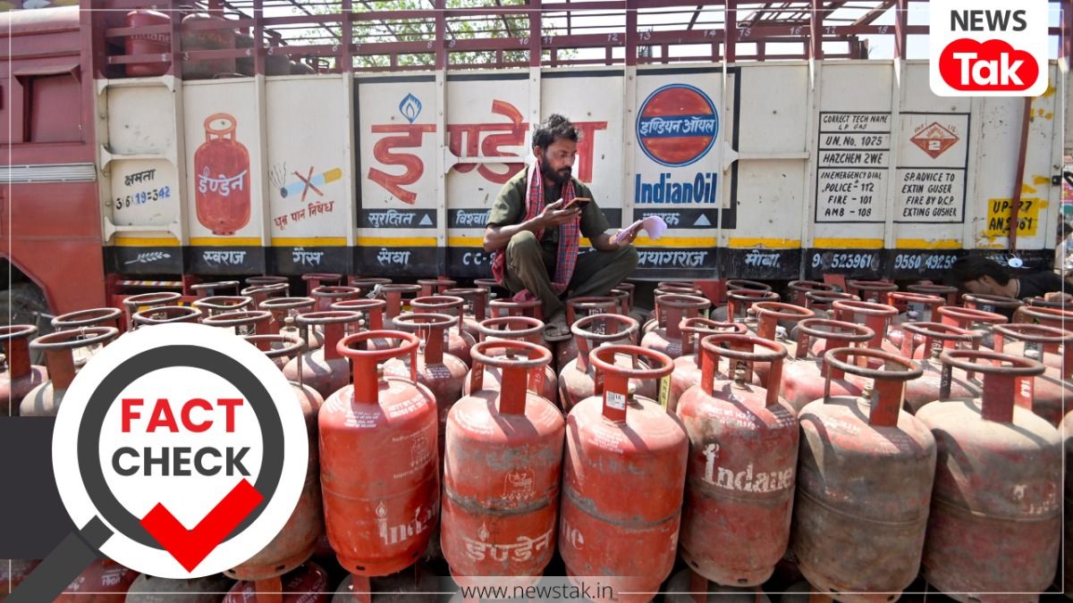  LPG booking rule India PIB fact check