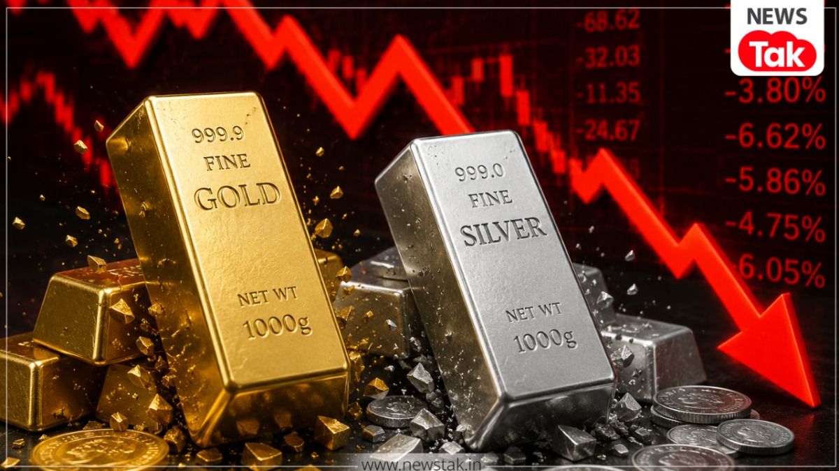 Gold Silver Price Crash