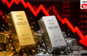 Gold-Silver Price Crash: सोना हुआ सस्ता और रिकॉर्ड हाई से 2 लाख रुपए तक टूटी चांदी, जानें आज का लेटेस्ट रेट Gold Silver Price Crash
