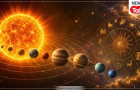 नाग पंचमी पर बड़ा ग्रहीय फेरबदल: 1 साल बाद स्वराशि में लौटे सूर्य देव, इन 6 राशियों की बदलेगी किस्मत Surya Gochar 2026