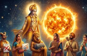 सूर्य-गुरु की दुर्लभ युति से बना 'द्विद्वादश राजयोग', जानें किन 3 राशियों की चमकने वाली है किस्मत! इन 3 राशियों की चमकेगी किस्मत