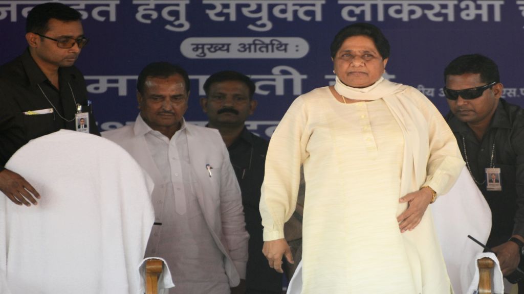 Mayawati in BSP Rally