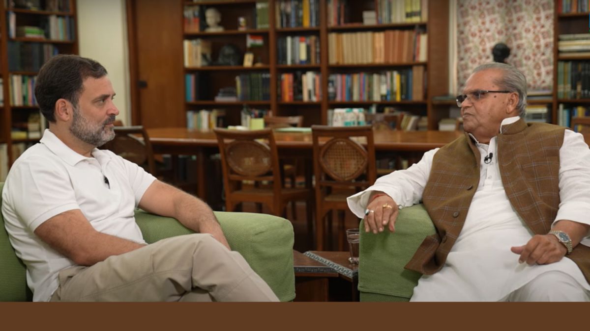 28 मिनट के इंटरव्यू में राहुल गांधी को क्या-क्या बता गए पूर्व राज्यपाल सत्यपाल मलिक? Rahul Gandhi With Satyapal Malik