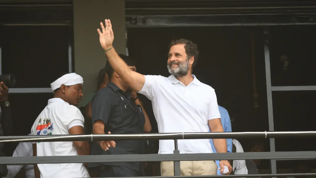Rahul Gandhi in Bharat Jodo Nyay Yatra