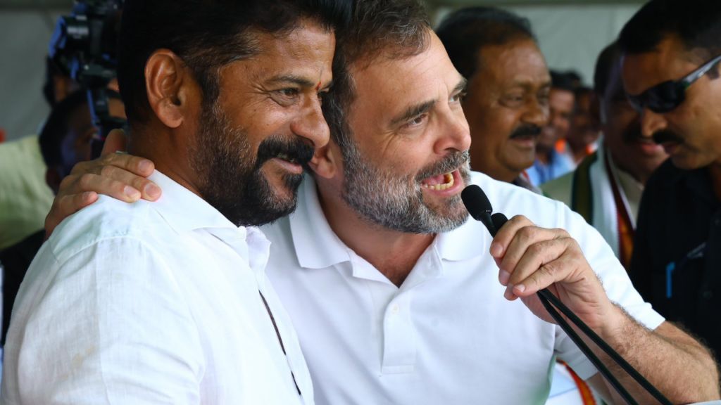 Rahul Gandhi Revanth Reddy