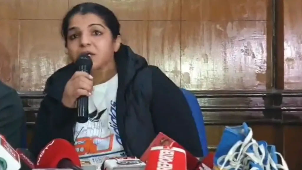 Sakshi Malik say goodbye to wrestling