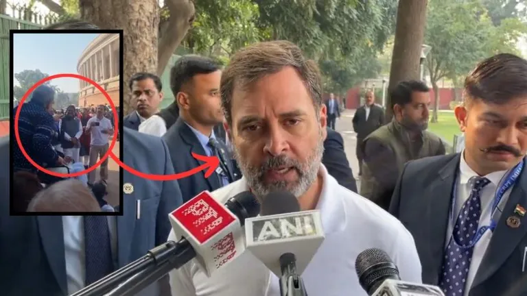 उपराष्ट्रपति धनखड़ की मिमिक्री का वीडियो वायरल करने के सवाल पर राहुल गांधी ने दिया ये जवाब Rahul gandhi