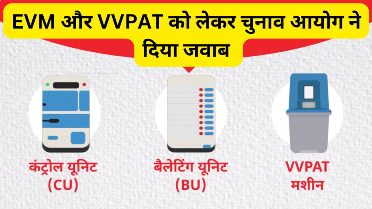 EVM और VVPAT पर विपक्ष INDIA अलायंस ने भेजी थी चिट्ठी, अब चुनाव आयोग से आया ये जवाब EVM और VVPAT