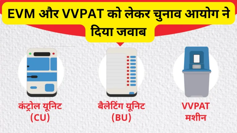 EVM और VVPAT पर विपक्ष INDIA अलायंस ने भेजी थी चिट्ठी, अब चुनाव आयोग से आया ये जवाब EVM और VVPAT