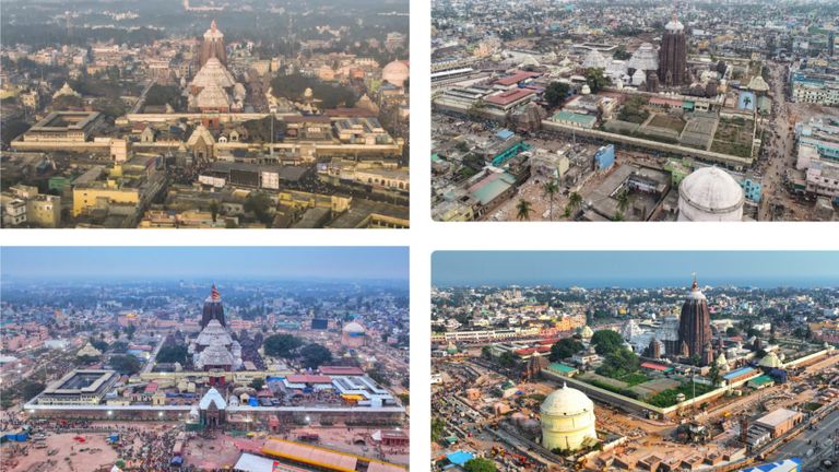 राम मंदिर के उद्धाटन से पहले देखिए जगन्नाथ पुरी धाम का नया परिक्रमा कॉरिडोर, हो गया कायाकल्प Jagannath Puri Dham