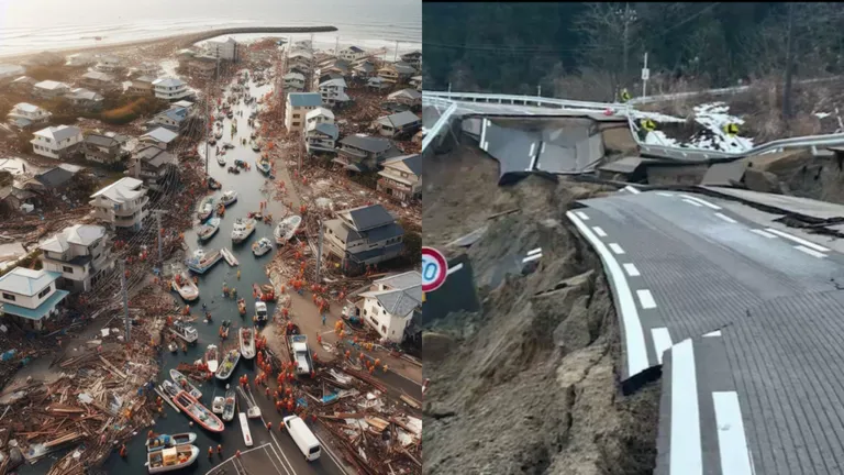 जापान में 7.6 तीव्रता के भूकंप के बाद भयानक सुनामी, धरती कांपते ही समंदर क्यों हो जाता है बेचैन? Tsunami in Japan