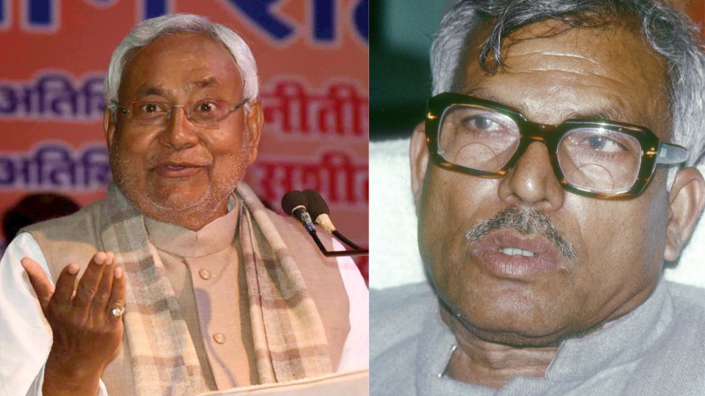 Karpuri Thakur, Nitish Kumar