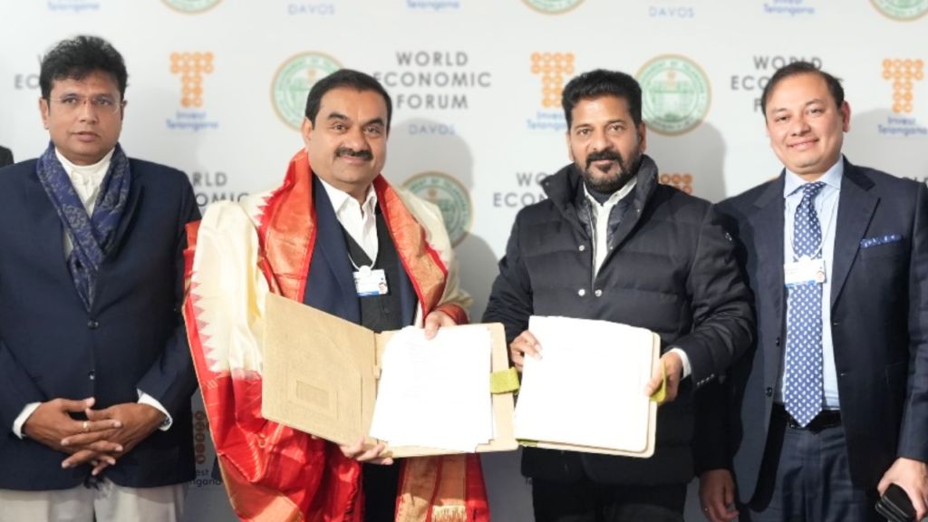 Revanth Reddy, Gautam Adani