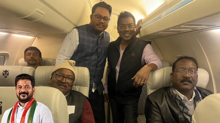 DK शिवकुमार के बाद रिजॉर्ट पॉलिटिक्स के नए चाणक्य रेवंत रेड्डी! झारखंड के MLAs पहुंचे हैदराबाद NewsTak