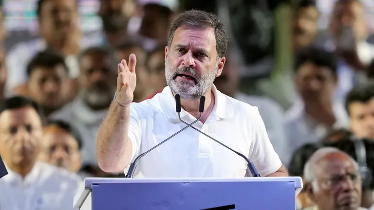 'बिना EVM बीजेपी नहीं जीत सकती चुनाव', INDIA की महारैली में राहुल गांधी ने पीएम मोदी पर साधा निशाना Congress MP Rahul Gandhi