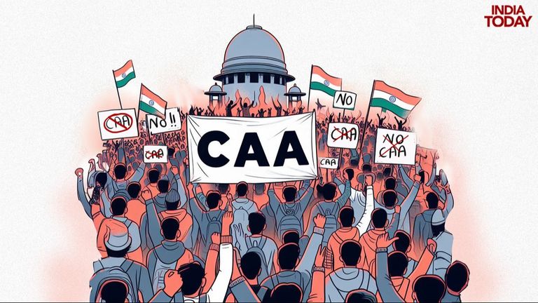 CAA के नोटिफिकेशन पर रोक लगाने से सुप्रीम कोर्ट का इनकार पर सरकार से मांग लिया ये जवाब Supreme Court-CAA hearing
