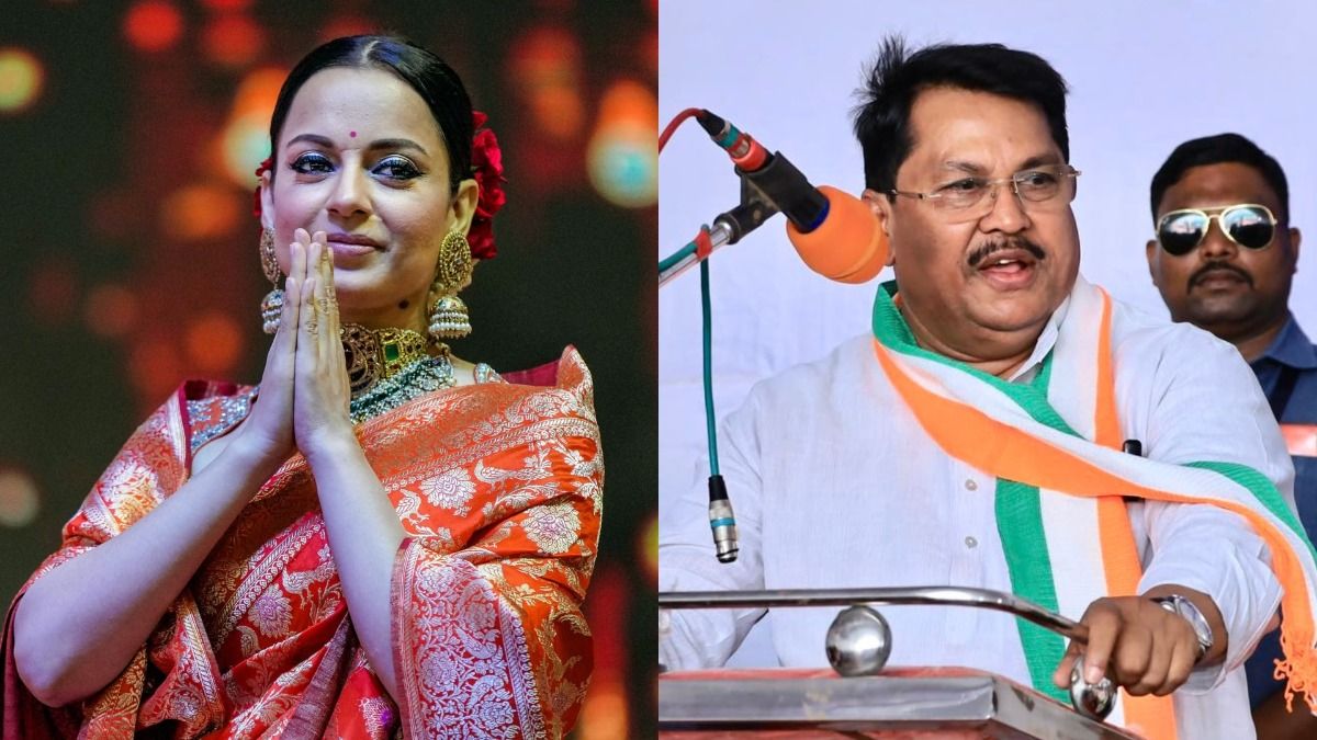 कांग्रेस नेता ने किया दावा- कंगना खाती हैं बीफ, बीजेपी ने किया ये पलटवार BJP's Lok Sabha candidate Kangana Ranaut once said she liked beef: Congress leader
