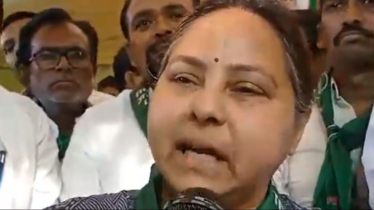 'हमारी सरकार आने पर पीएम और बीजेपी के नेताओं को भेजेंगे जेल', लालू की बेटी मीसा का ऐलान NewsTak