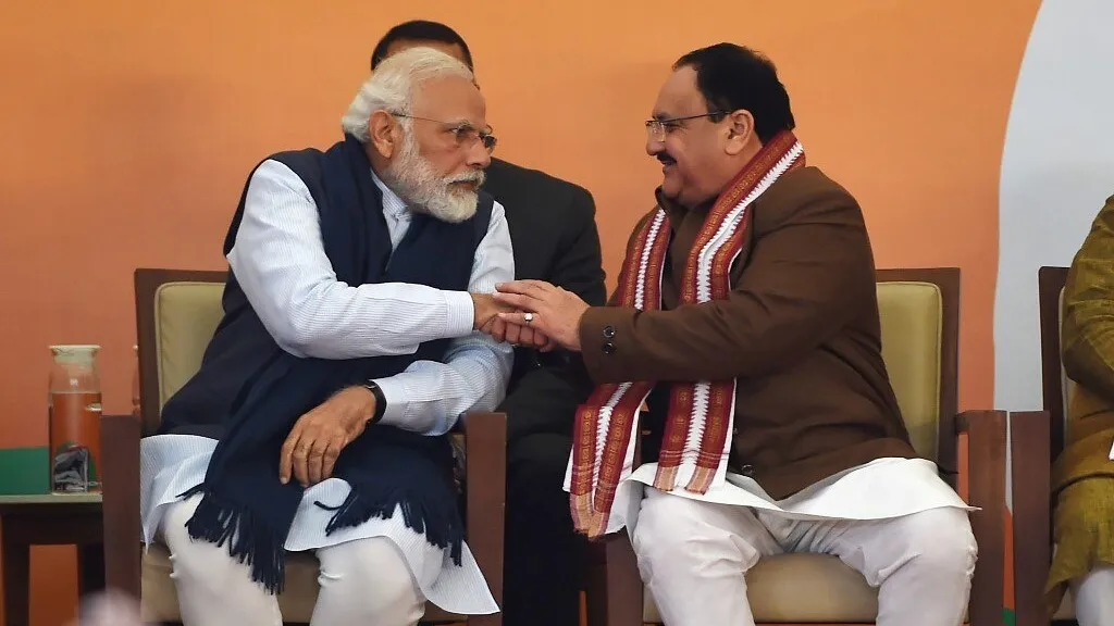 PM Modi and JP Nadda