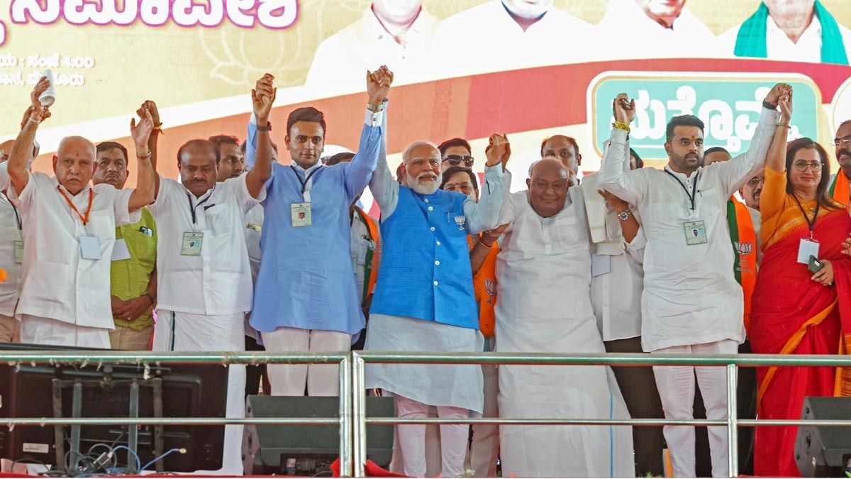 Karnataka Exit Poll: कर्नाटक के एग्जिट पोल में INDIA पर NDA भारी, जानिए सीटों का पूरा आंकड़ा NewsTak