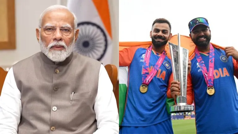 T20 वर्ल्ड कप जीत के बाद PM मोदी ने रोहित-कोहली को मिलाया फोन, कोच द्रविड़ से कही ये बात NewsTak