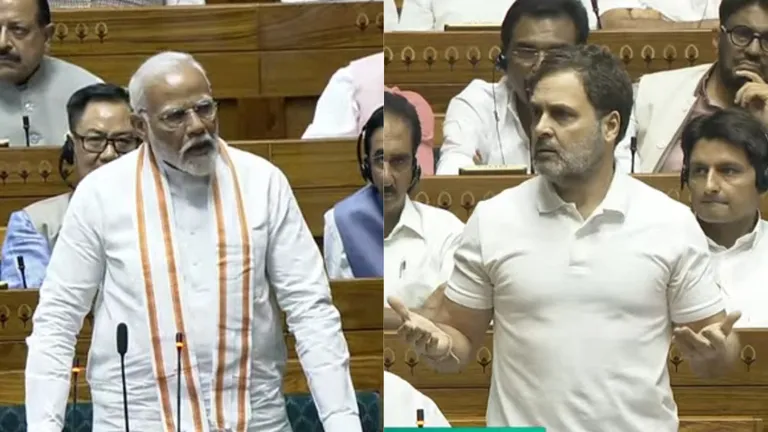 राहुल गांधी ने सदन में ऐसा क्या कहा कि सीट से खड़े गए पीएम मोदी? बयान पर मचा बवाल NewsTak