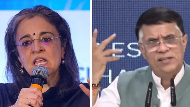 'ऐसी कौन सी नौकरी जिसमें सैलरी से ज्यादा पेंशन..' कांग्रेस ने SEBI चीफ माधबी बुच पर लगाए ये बड़े आरोप माधबी पुरी बुच और पवन खेड़ा