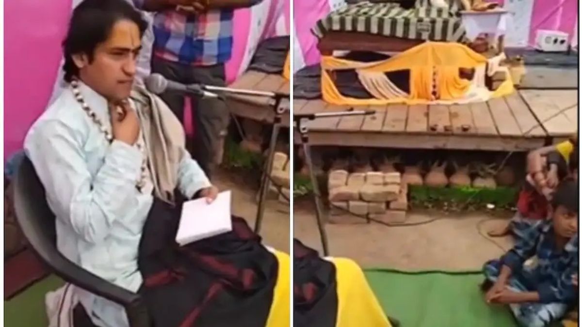 धीरेंद्र शास्त्री का ये पुराना VIDEO वायरल, दुबले पतले से बागेश्वर बाबा छोटे से पंडाल में ऐसे खोलते थे पर्ची! NewsTak