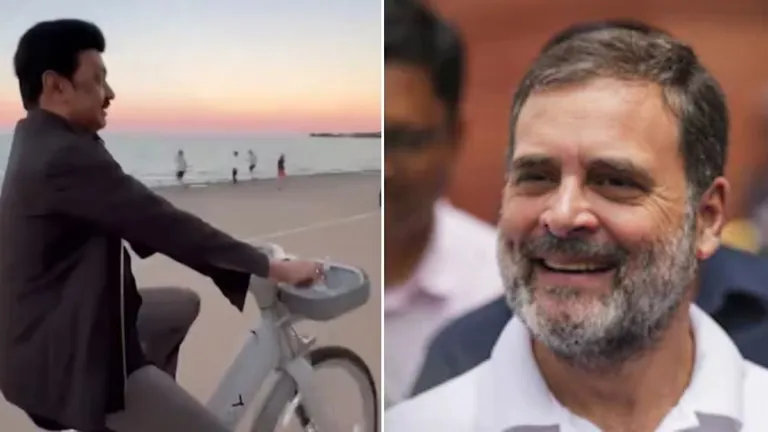 'भाई, हम एक साथ चेन्नई में कब चलाएंगे साइकिल?' राहुल गांधी और स्टालिन की बातचीत ने इंटरनेट पर मचाई धूम rahul_stalin