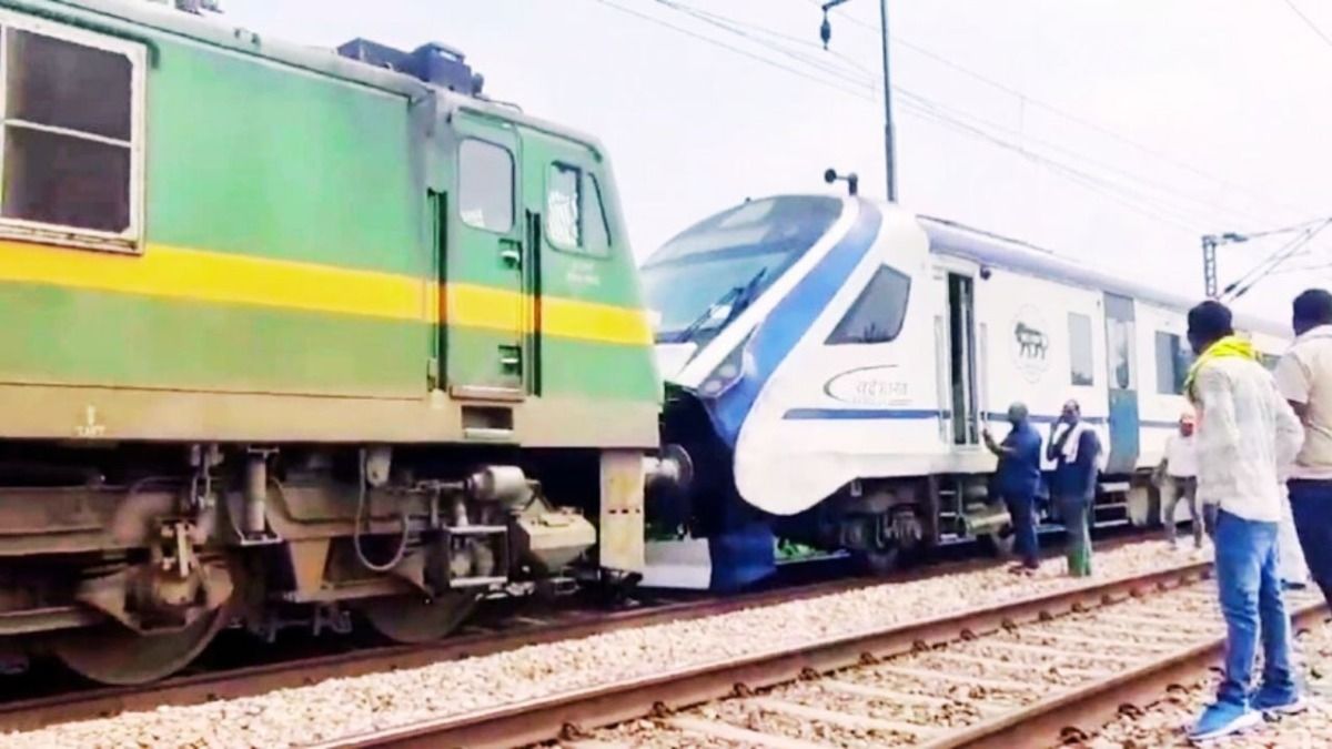 UP News: पुराने इंजन ने खराब वंदे भारत एक्सप्रेस को बीच यात्रा में खींचा, सुप्रिया श्रीनेत बोलीं- ये कांग्रेस का इंजन NewsTak