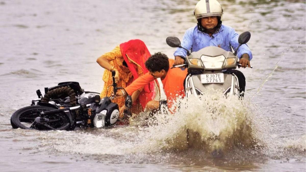 Rajasthan Weather update: कोटा, जयपुर में भारी बारिश की संभावना, 12 सितंबर तक इन जिलों में अति भारी बारिश का अलर्ट NewsTak