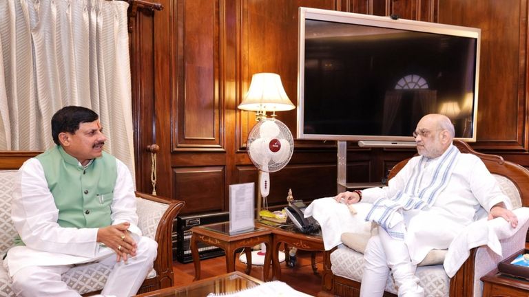 एक ही दिन मोहन यादव और शिवराज चौहान, दोनों दिग्गजों ने की अमित शाह से मुलाकात, मामला क्या है? CM Mohan Yadav met Amit Shah