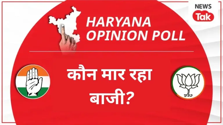 Haryana election 2024: ताजा ओपिनियन पोल से कांग्रेस के हौसले हुए बुलंद, बाकी पार्टियों की उड़ी नींद? NewsTak