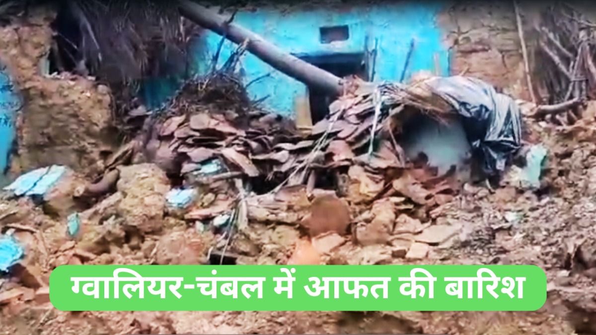 MP Weather: चंबल में बारिश ने मचाई तबाही, ग्वालियर के स्कूलों में करनी पड़ी छुट्टी; मुरैना में बाढ़ का खतरा mp_weather_update