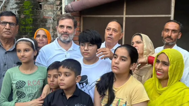 कौन है अमित, जिसके घर वालों से मिलने करनाल पहुंंच गए राहुल गांधी, US दौरे पर किया था ये वादा! NewsTak