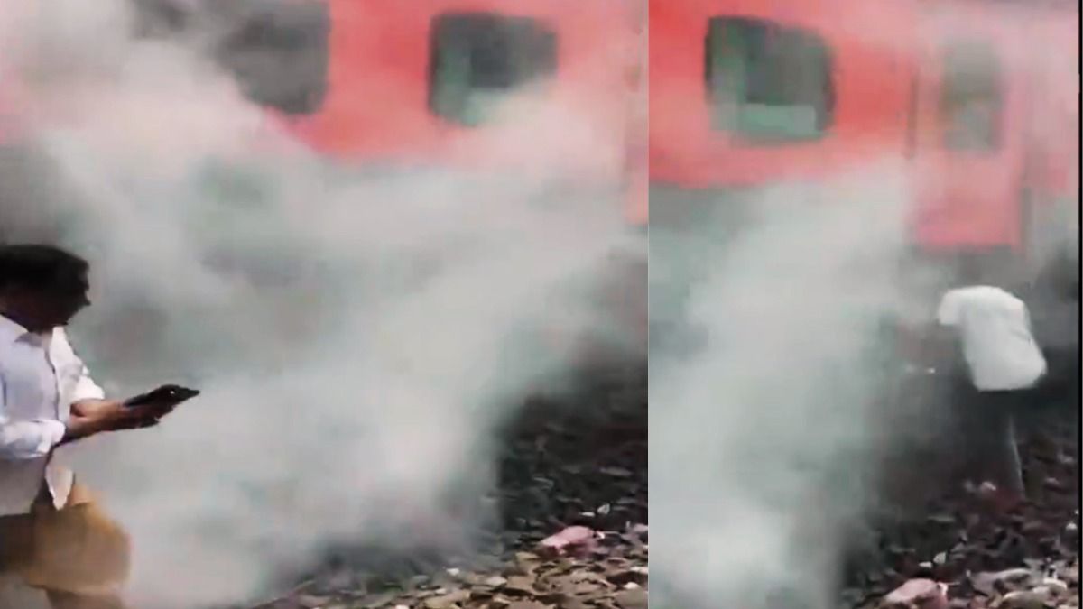 मालवा एक्सप्रेस बन जाती बर्निंग ट्रेन, AC कोच के नीचे लग गई आग, मची भगदड़; फिर टला बड़ा हादसा malwa_express