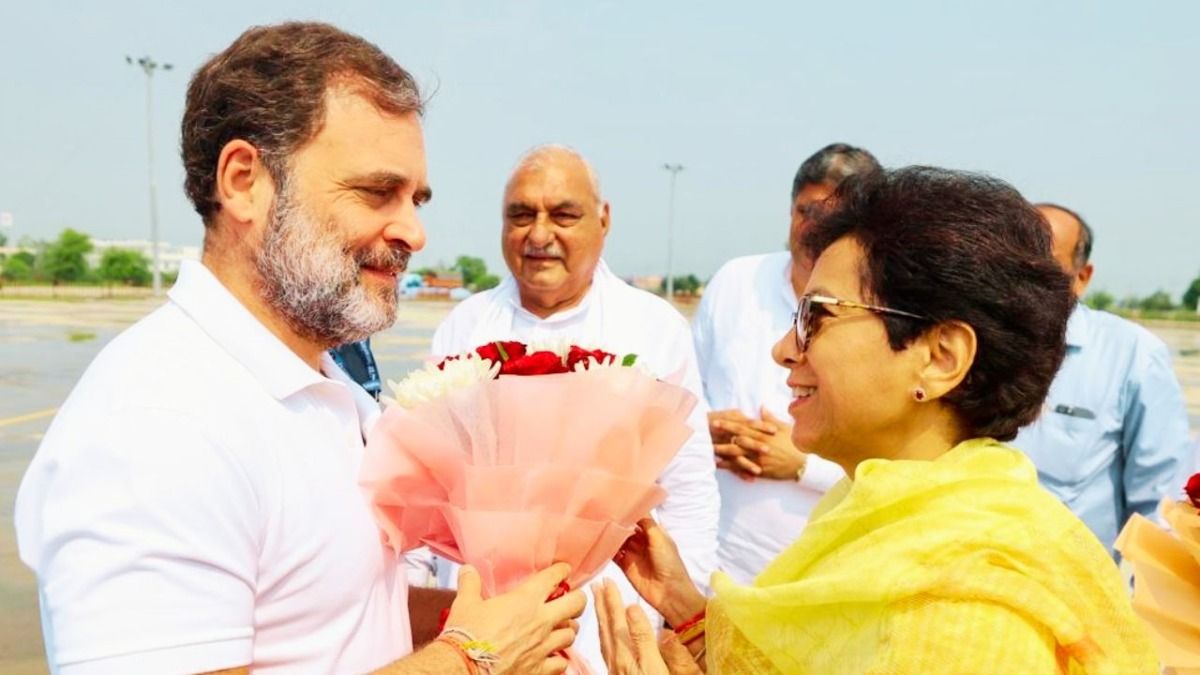 Haryana Elelction : कुमारी सैलजा ने किसके लिए कहा- 'पार्टी में कुछ लोग BJP के साथ मिलकर खेला खेलते हैं' NewsTak