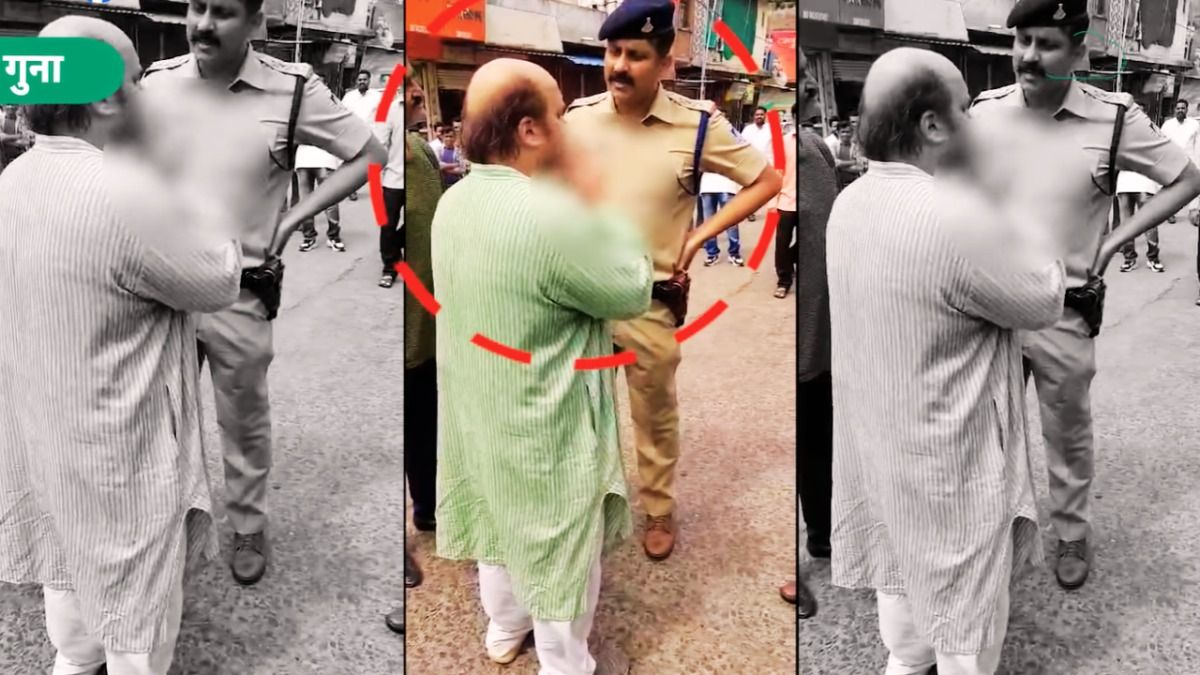 पुलिस के मुंह पर धुएं का छल्ला उड़ाने वाले Digvijay Singh के भतीजे पर हो गई बड़ी कार्रवाई! दिग्विजय सिंह के भतीजे आदित्य सिंह.