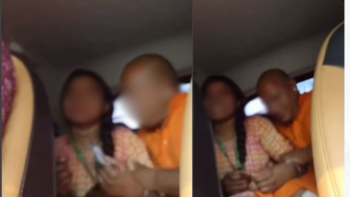 Rajasthan: बाबा का रंगीन वीडियो वायरल, शिष्या के साथ गाड़ी में कर रहे थे गलत काम rajasthan