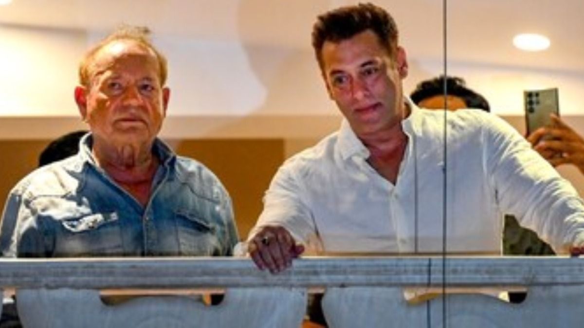 'सलमान ने काकरोच तक नहीं मारा है, माफी क्यों मांगें?' पिता सलीम खान का धमकियों के बीच बड़ा बयान सलमान खान पिता सलीम खान के साथ. फोटो- इंडिया टुडे