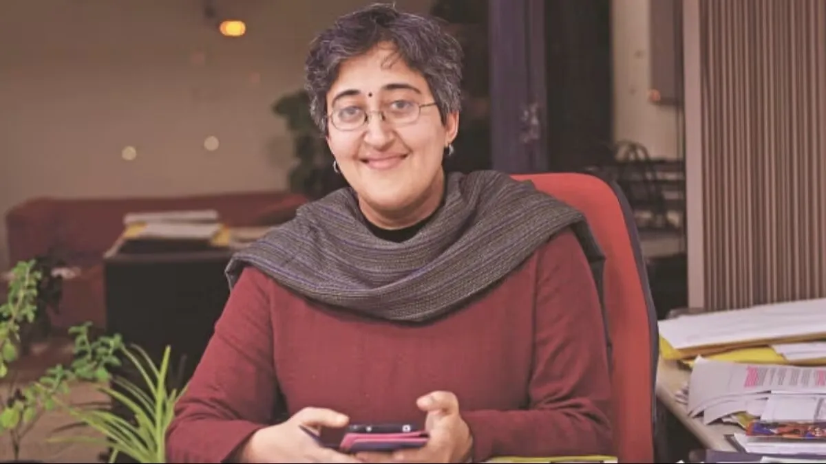 दिल्ली की मुख्यमंत्री आतिशी