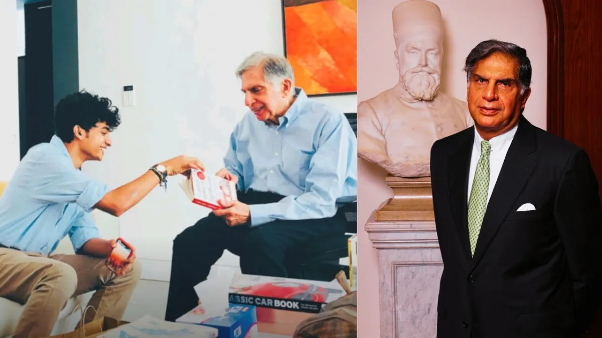 Ratan Tata, Shantanu Naidu